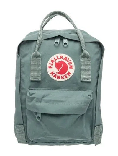 Pre-owned Fjall Raven Nylon Backpack In Blue