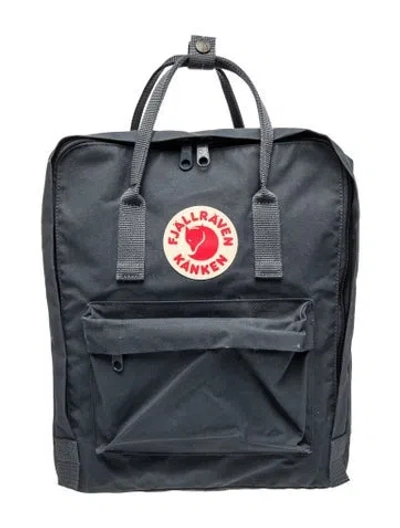 Pre-owned Fjall Raven Nylon Backpack In Blue