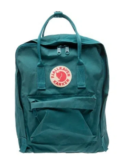 Pre-owned Fjall Raven Nylon Backpack In Green