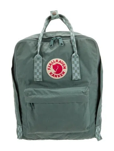Pre-owned Fjall Raven Nylon Backpack In Green