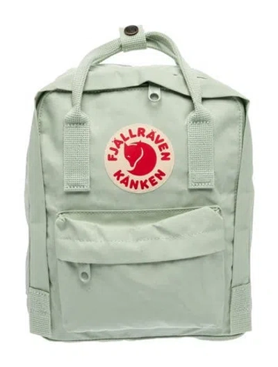 Pre-owned Fjall Raven Nylon Backpack In Green