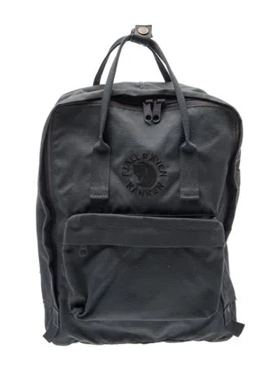 Pre-owned Fjall Raven Nylon Backpack In Grey