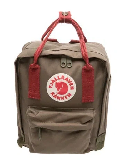 Pre-owned Fjall Raven Nylon Backpack In Neutral