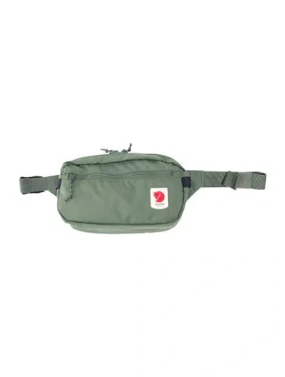 Pre-owned Fjall Raven Nylon Belt Bag In Green