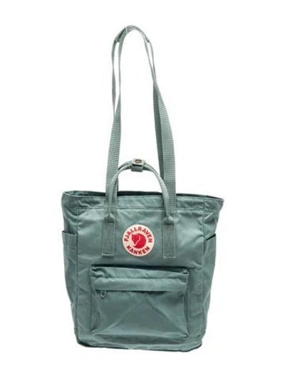 Pre-owned Fjall Raven Nylon Bucket Bag In Blue