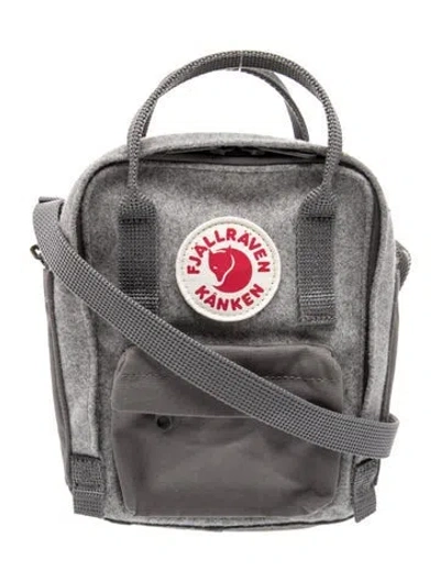 Pre-owned Fjall Raven Nylon Crossbody Bag In Gray