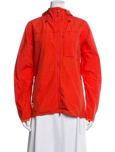 Pre-owned Fjall Raven Nylon Performance Jacket In Orange