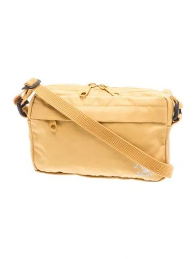 Pre-owned Fjall Raven Nylon Shoulder Bag In Yellow