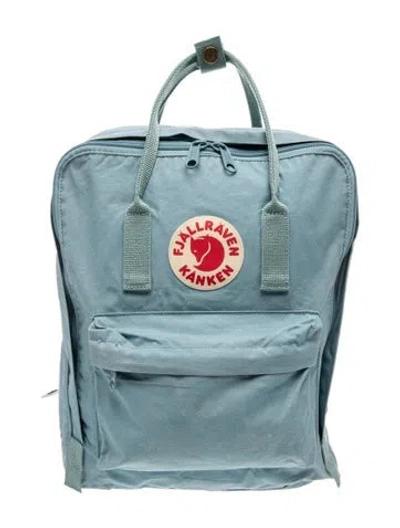 Pre-owned Fjall Raven Nylon Tote In Blue