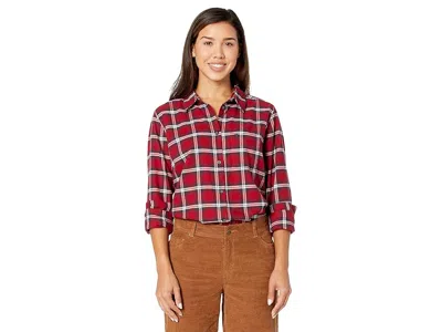 Fjall Raven Ovik Flannel Shirt In Red