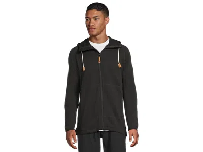 Fjall Raven Ovik Fleece Hoodie In Black