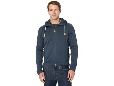 Fjall Raven Ovik Fleece Hoodie In Blue