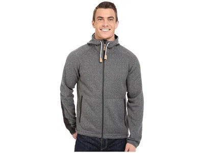 Fjall Raven Ovik Fleece Hoodie In Gray