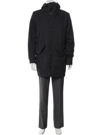 Pre-owned Fjall Raven Parka In Black