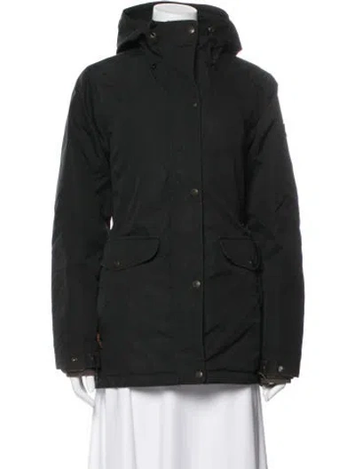 Pre-owned Fjall Raven Parka In Black