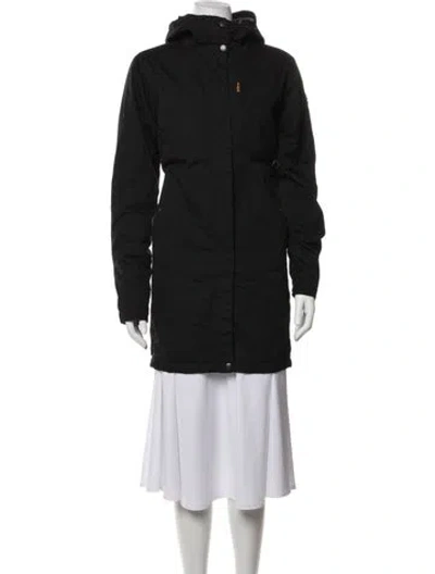 Pre-owned Fjall Raven Parka In Black