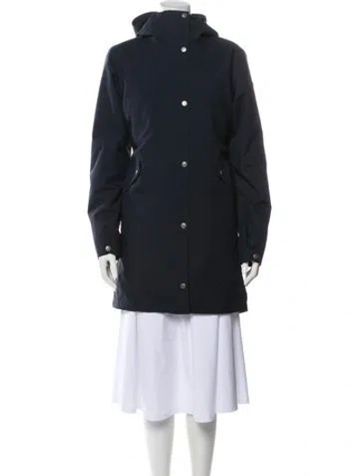 Pre-owned Fjall Raven Parka In Blue