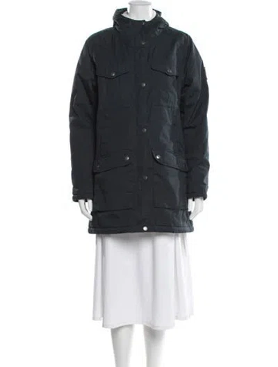 Pre-owned Fjall Raven Parka In Blue