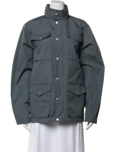 Pre-owned Fjall Raven Parka In Blue