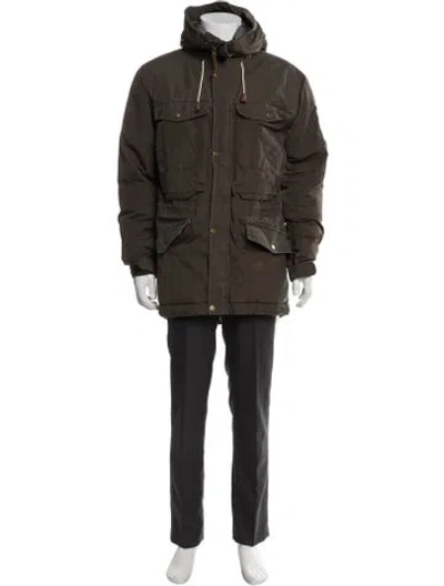 Pre-owned Fjall Raven Parka In Brown