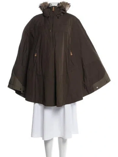 Pre-owned Fjall Raven Parka In Green