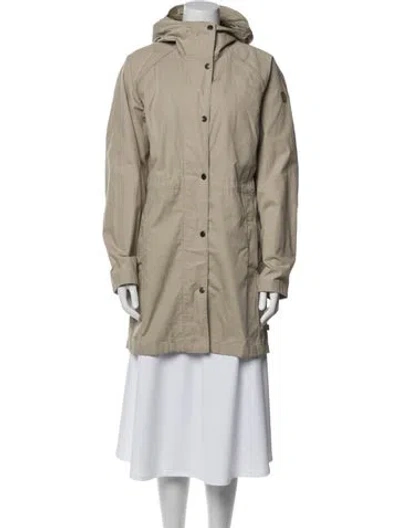 Pre-owned Fjall Raven Parka In Neutral