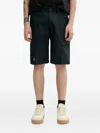 Fjall Raven Patch-pocket Shorts In Black
