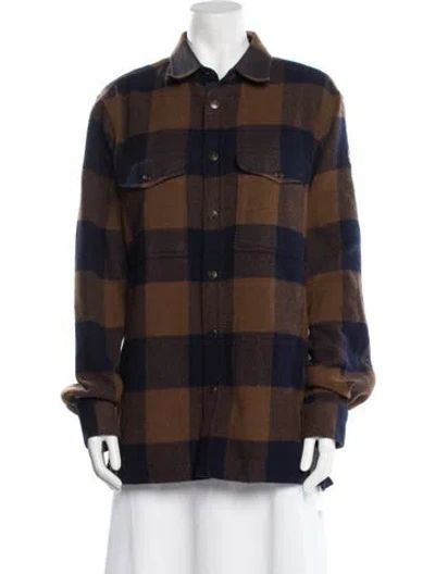 Pre-owned Fjall Raven Plaid Print Jacket In Multi