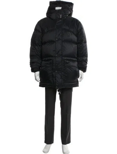 Pre-owned Fjall Raven Puffer Coat In Black