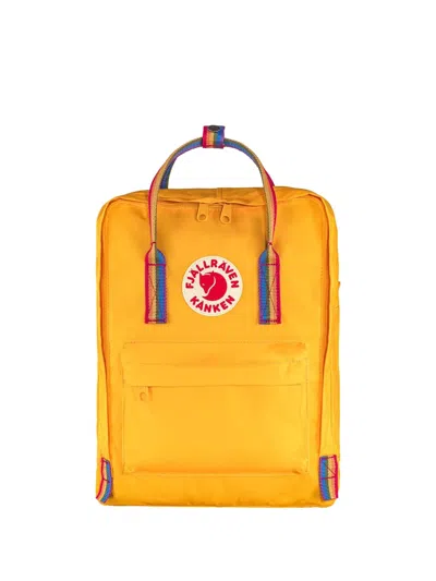 Fjall Raven Rainbow Backpack In Yellow
