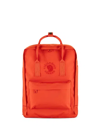 Fjall Raven Re-kånken Backpack In Orange