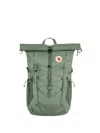 Fjall Raven Roll-top Drawstring Backpack In Green