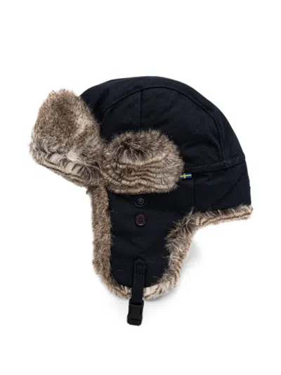 Fjall Raven Singi Faux-fur Trim Trapper Hat In Multi