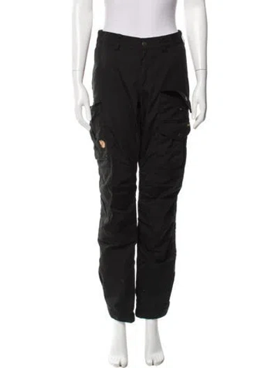 Pre-owned Fjall Raven Straight Leg Pants In Black