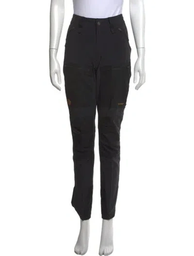 Pre-owned Fjall Raven Straight Leg Pants In Black