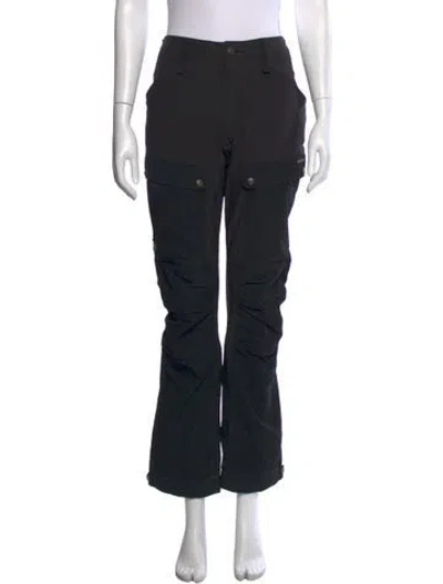 Pre-owned Fjall Raven Straight Leg Pants In Black
