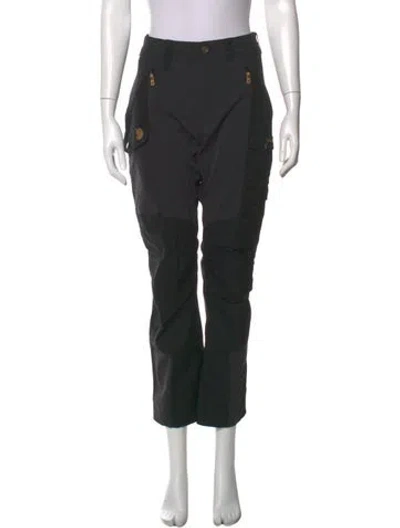 Pre-owned Fjall Raven Straight Leg Pants In Black