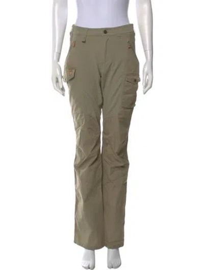 Pre-owned Fjall Raven Straight Leg Pants In Green