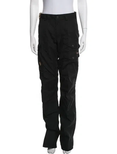 Pre-owned Fjall Raven Straight Leg Pants W/ Tags In Black