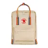 Fjall Raven Unisex Kanken Backpack Rainbow Light Oak/rainbow Pattern In Light Oak/rainbow Pattern