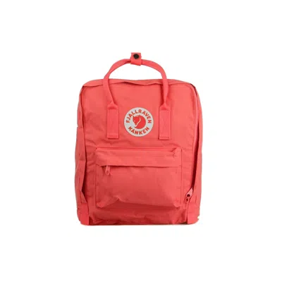 Fjall Raven Unisex Kanken Peach Pink Backpack In Red