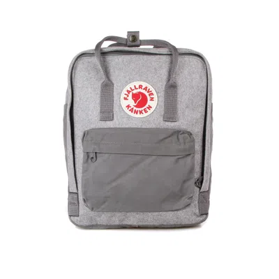 Fjall Raven Unisex Kanken Re-wool Backpack In Granite Grey