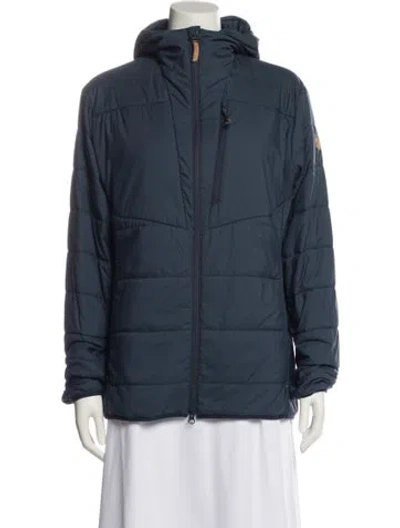 Pre-owned Fjall Raven Utility Jacket In Blue