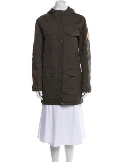 Pre-owned Fjall Raven Utility Jacket In Green