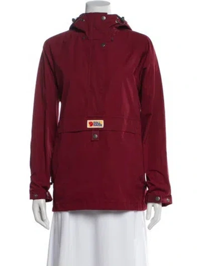 Pre-owned Fjall Raven Utility Jacket In Red