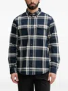 Fjall Raven Övik Lite Check-pattern Shirt In Blue