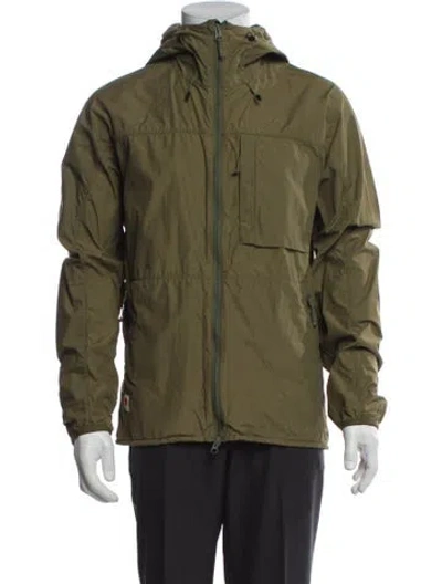 Pre-owned Fjall Raven Windbreaker In Green