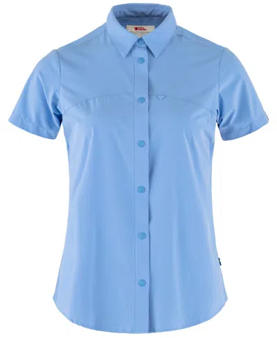 Fjall Raven Women's High Coast Lite Short-sleeve Shirt In Ultramarine