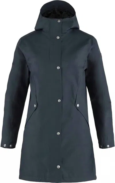 Fjall Raven Women's Visby 3-in-1 Jacket In Dark Navy In Blue