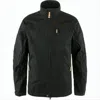 Fjallraven Kanken Classic Black Outdoor Jacket With Front Zip In Black